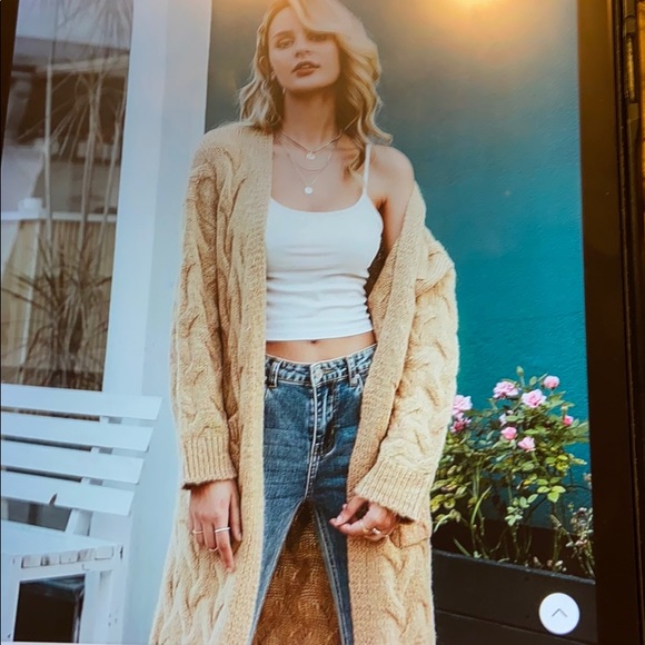 Winter long cardigan. - Picture 3 of 11